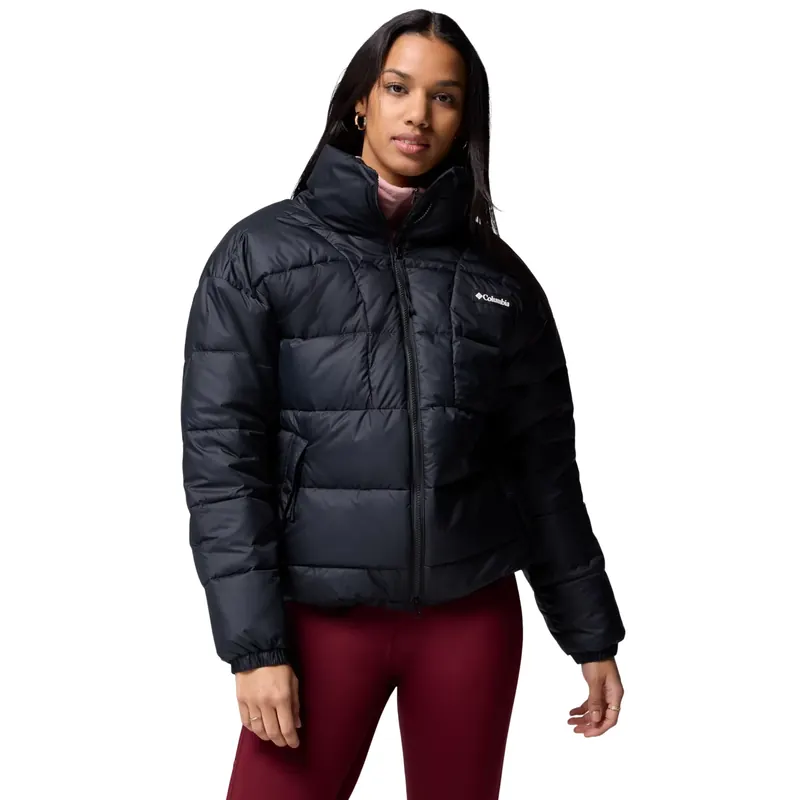 Columbia Pike Lake Jacket 2133594010, Damskie, Czarne, kurtki zimowe, poliester, rozmiar: L