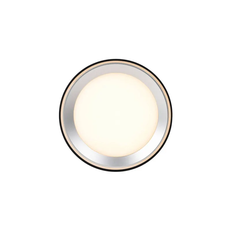 Reflektor sufitowy LED Landon Smart, czarny, wysokość 14 cm