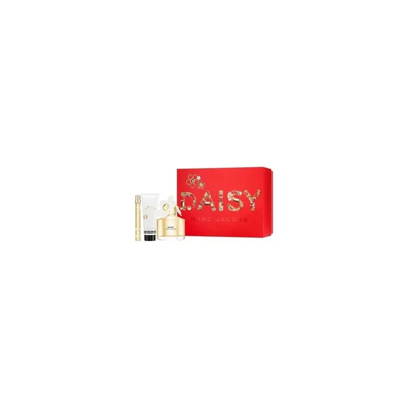 Marc Jacobs Zestaw upominkowy dla kobiet Daisy Woda toaletowa 100 ml + Mleczko do ciała 75 ml + Woda toaletowa w sprayu podróżnym 10 ml
