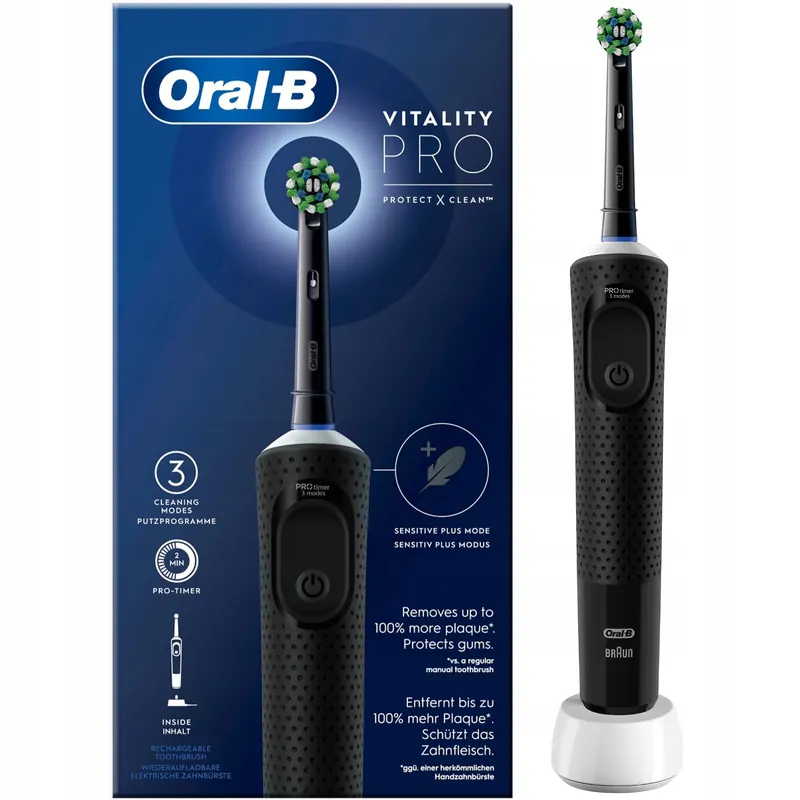 Braun Oral B Vitality 103 Pro Szczoteczka Elektryczna Black