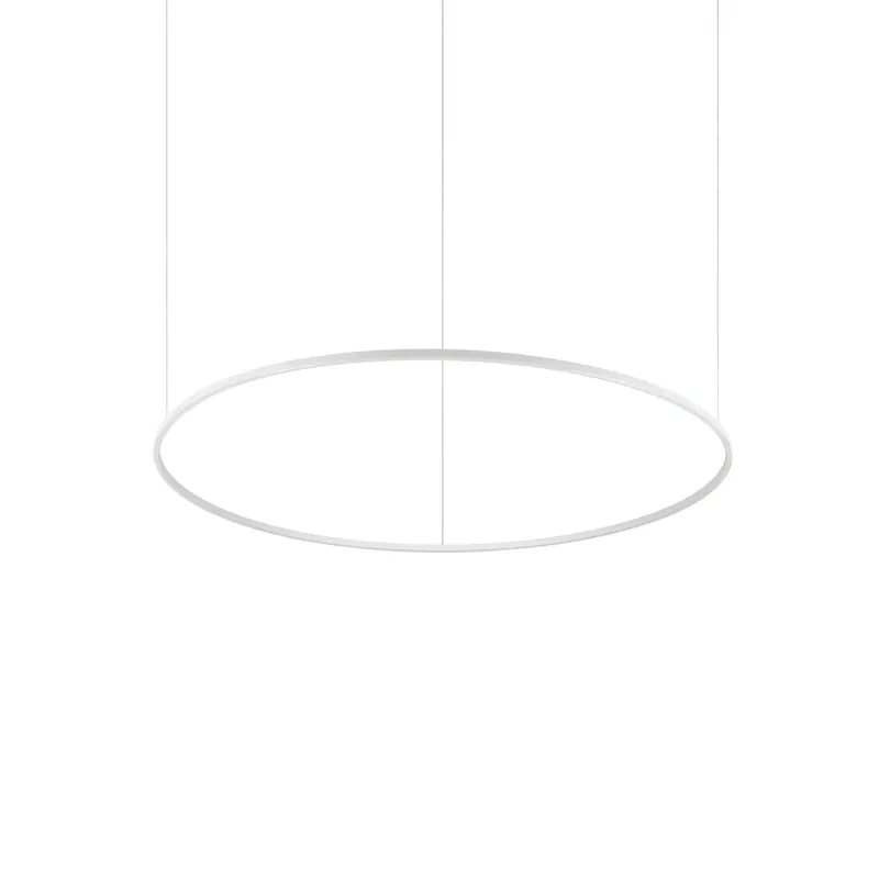 Żyrandol LED IDEAL LUX Oracle Slim, biały, 3 000 K, średnica 150 cm