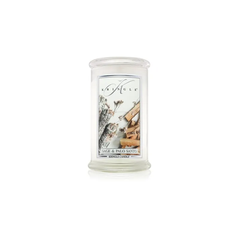 Kringle Candle Świeca zapachowa Sage & Palo Santo 624 g