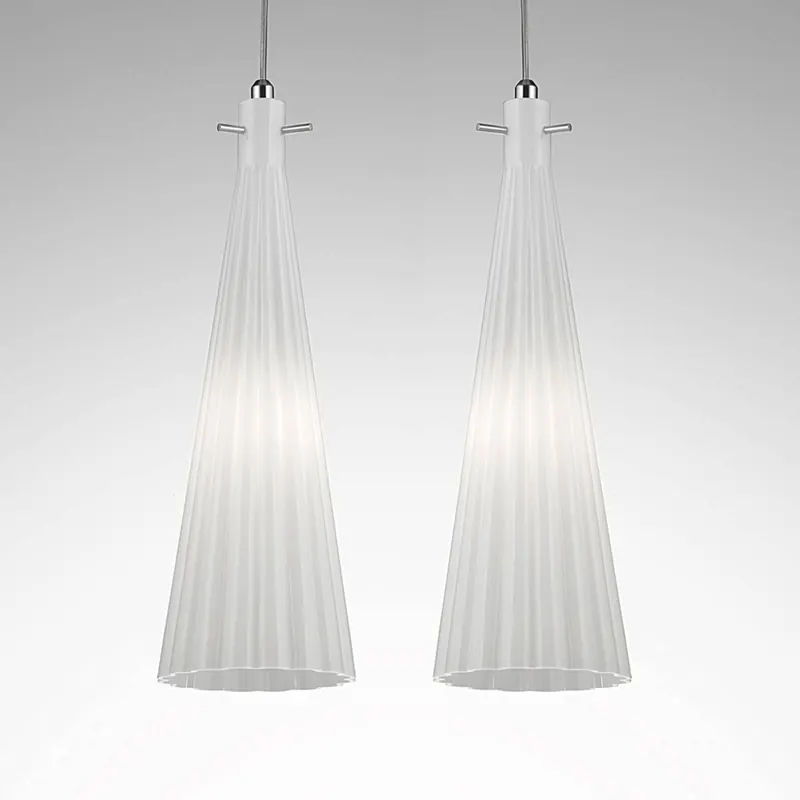 Lampa wisząca Costa Rica, 2-punktowa, biała