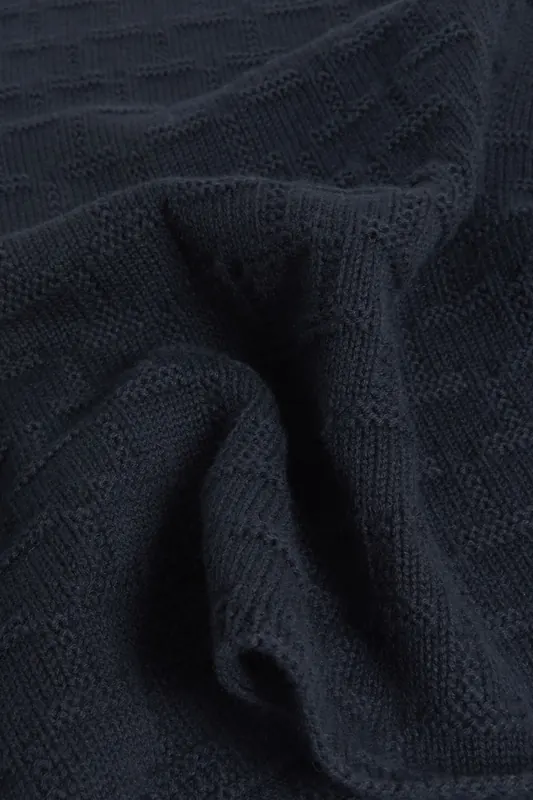 Ted Baker Repeat Knit Scarf Navy Maat: OS | Handschoenen Outlet | Heren | Blauw
