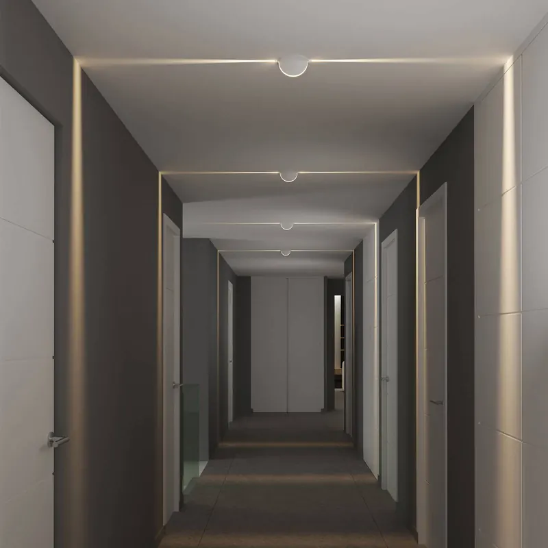 Lampa sufitowa wpuszczana LED Spectra Recessed, IP54