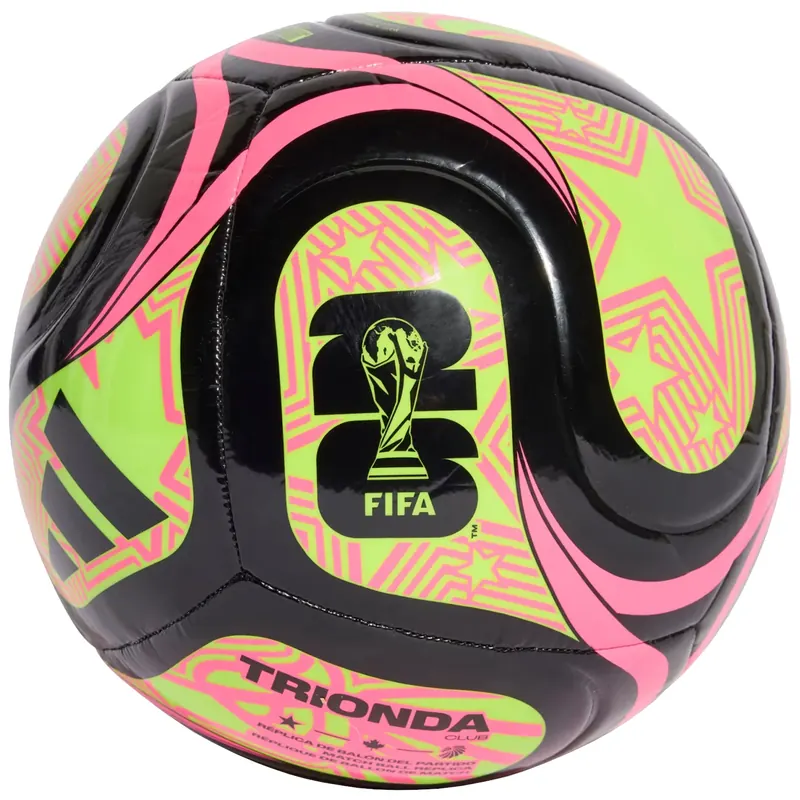 adidas FIFA World Cup 26 Trionda Club Ball JD8053, Unisex, Czarne, piłki do piłki nożnej, TPU, rozmiar: 3
