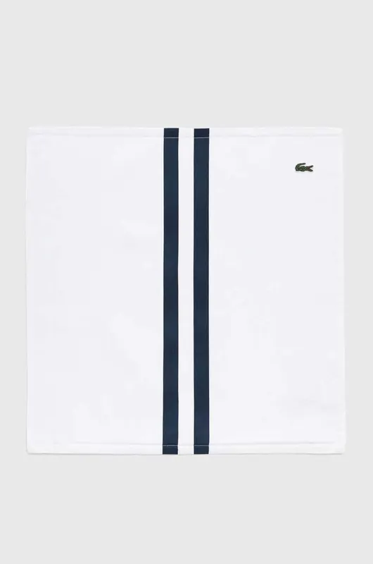 Lacoste poszewka na poduszkę bawełniana L Ruban Blanc 45 x 45 cm