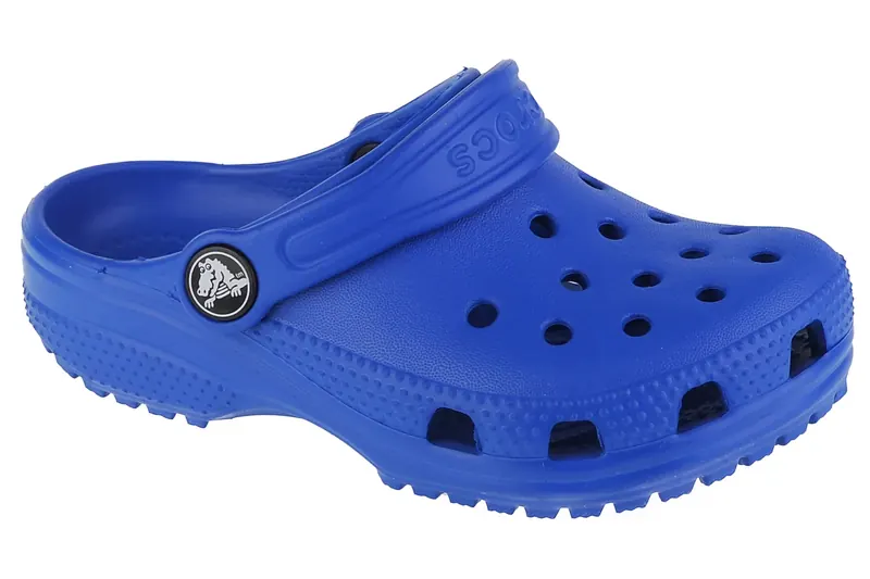 Crocs Classic Clog Kids T 206990-4KZ, Dla chłopca, Niebieskie, klapki, syntetyk, rozmiar: 23/24