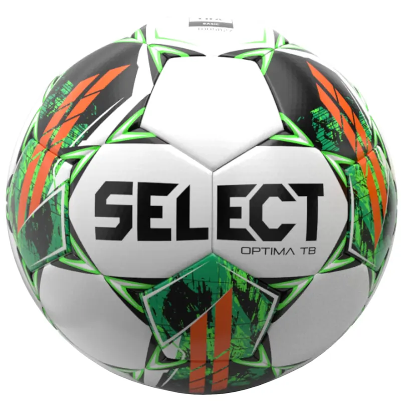 Select Optima TB V25 FIFA Basic Ball 120074, Unisex, Białe, piłki do piłki nożnej, poliuretan, rozmiar: 4