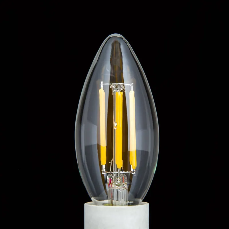 Żarówka LED E14 C35 przezroczysta 6W 827 720lm ściemniana