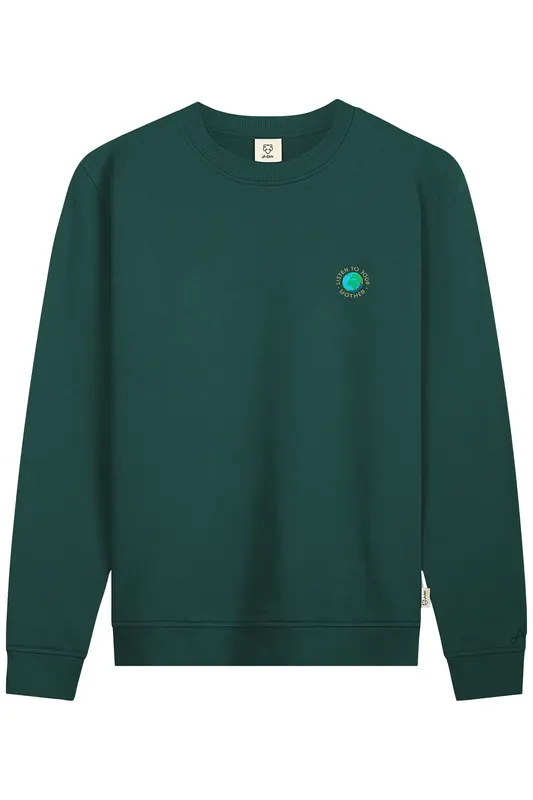A-DAM Sweatshirt Green Listen To Yr Mother Ponderosa Pine Maat: M | Sweaters Outlet | Heren | Groen