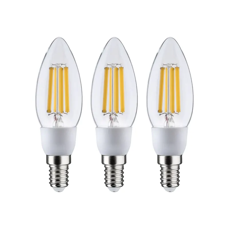 Paulmann Eco-Line świeca LED E14 525lm 830 3 szt.