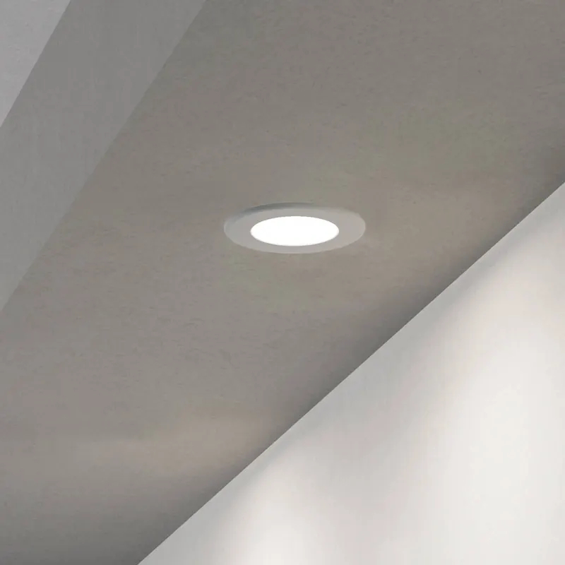 EGLO connect oprawa wpuszczana LED Fueva 6-Z, biała, zestaw 3 szt