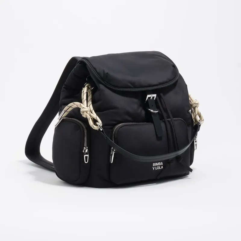 Plecak Pocket nylon ciemny antracyt