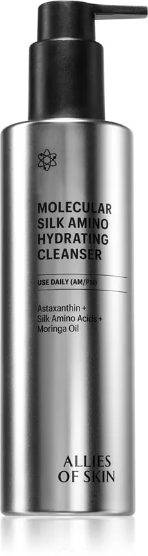 Allies of Skin Molecular Silk Amino żel oczyszczający nawilżający z aminokwasami 250 ml
