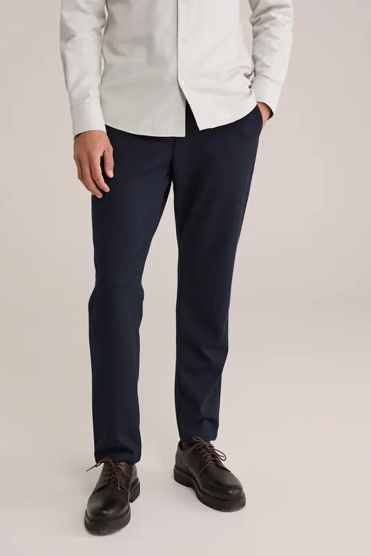 We Fashion Chino Dark Blue Maat: W32L32 | Chino's Outlet | Heren | Blauw