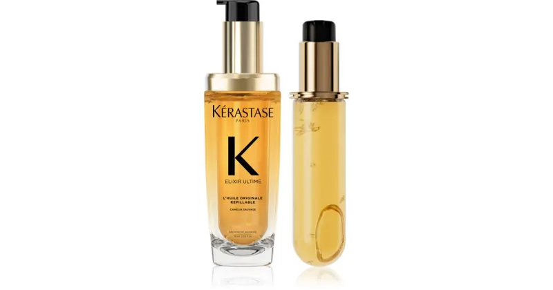 Kérastase Elixir Ultime L'huile Originale wygodne opakowanie dla lśniących i miękkich włosów 2× 75 ml