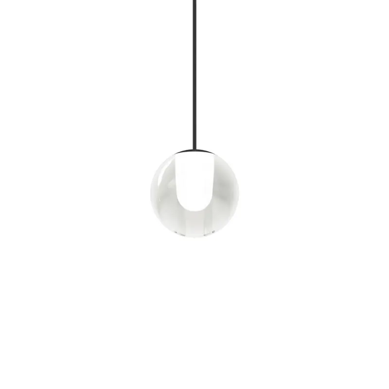 WEVER & DUCRÉ Żyrandol LED Oplia 1.0, czarna matowa, 2700 K