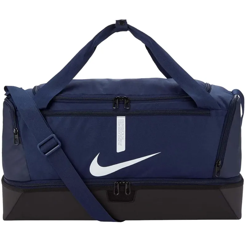 Nike Academy Team M Bag CU8096-410, Unisex, Granatowe, torby, poliester, rozmiar: One size
