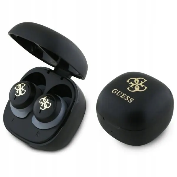 Słuchawki Bluetooth Guess Iridescent 4G Printed Logo Tws stacja dokująca