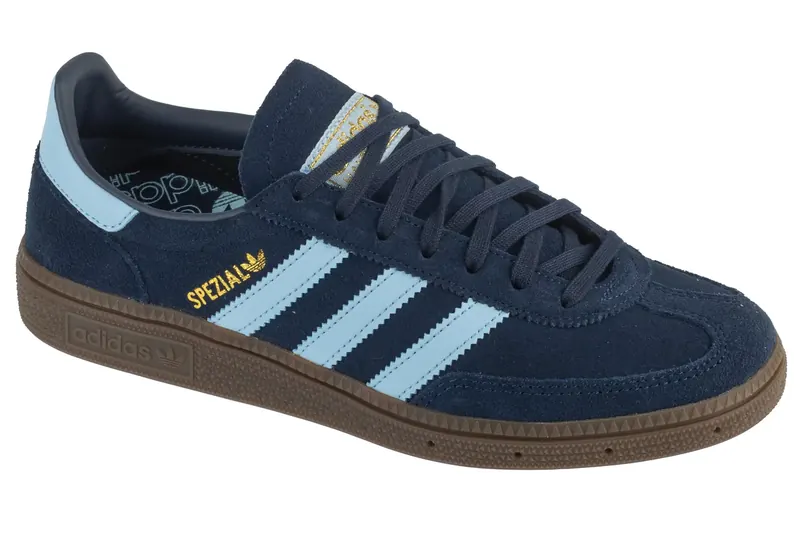 adidas Handball Spezial J IH8011, Dla chłopca, Granatowe, buty sneakers, skóra zamszowa, rozmiar: 36