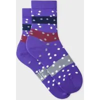 Paul Smith Women Sock Lilo Spot Dark Violet Maat: OS | Slipjes Outlet | Dames | Paars