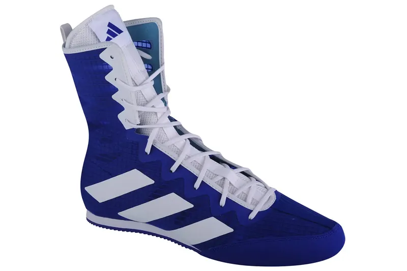 adidas Box Hog 4 HP9612, Męskie, Niebieskie, buty bokserskie, tkanina, rozmiar: 48 2/3