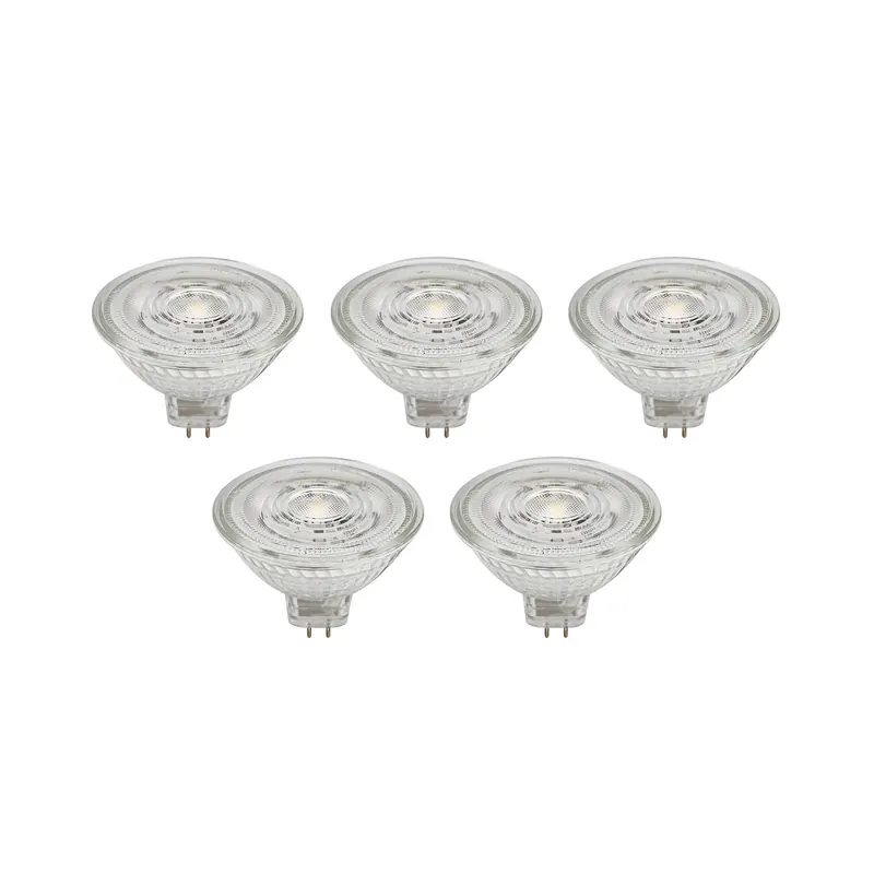 Reflektor LED Prios GU5.3 4,9W 500lm 36° przezroczysty 840 zestaw 5 sztuk