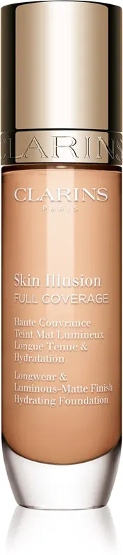 Clarins Skin Illusion Hydrating podkład o wysokim kryciu kolor 102.5C 30 ml