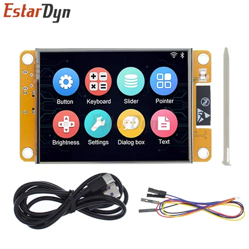 Płytka z ekranem dotykowym TFT ESP32 2.8 cala 240x320 z LVGL, moduł WiFi Bluetooth WROOM