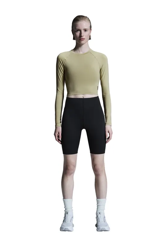 On Studio Lg-t Crop 1 W Caper Maat: XL | Longsleeves Outlet | Dames | Bruin