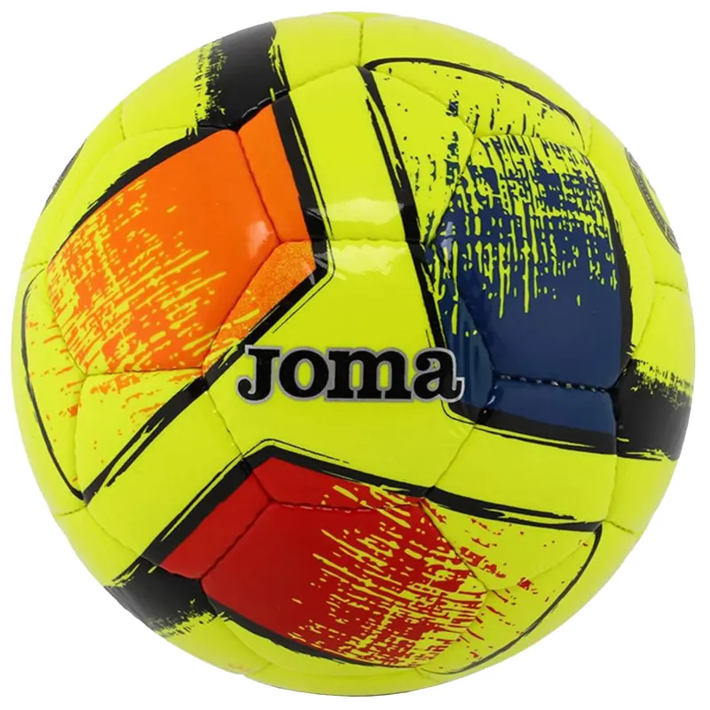Joma Dali II Ball 400649-061, Unisex, Żółte, piłki do piłki nożnej, TPU, rozmiar: 5