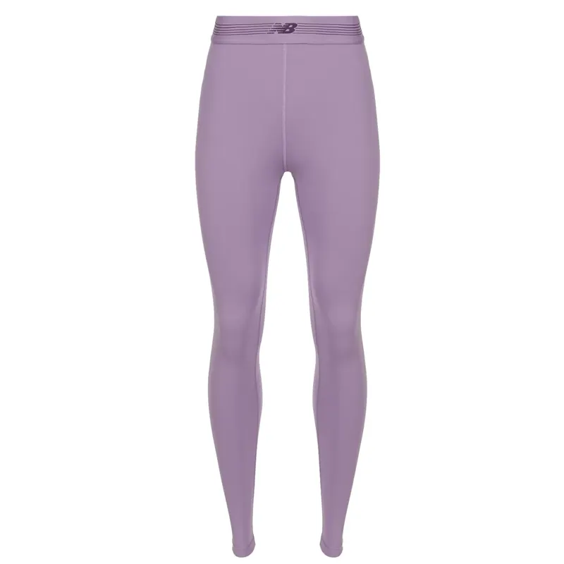 New Balance Legginsy Ac Legging 25” AA5 WB6160E1AA5, Damskie, Czarne, leginsy, poliester, rozmiar: XS
