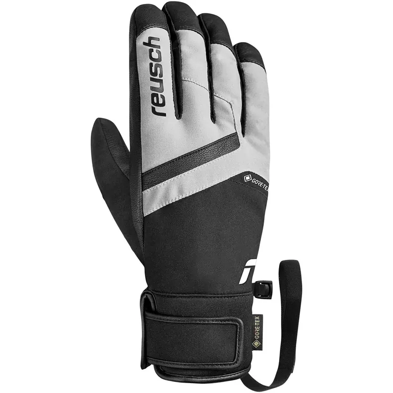 Rękawice narciarskie Reusch Booster GORE-TEX czarno-białe (9.5)