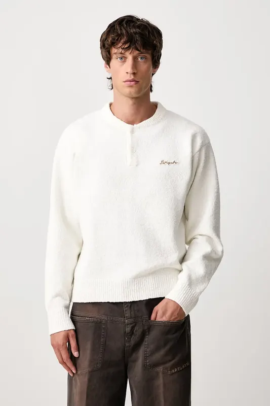 Axel Arigato Tag sweter męski z bawełną
