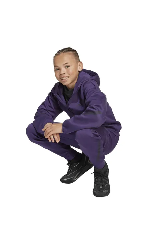 Adidas Unisex Sportswear Z.n.e. Pant Aurora Plum Maat: 140 | Broeken Outlet | kids | Paars