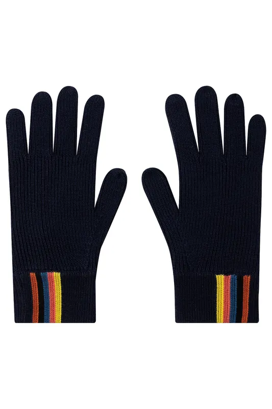 Paul Smith Men Glove Artist End Navy Maat: OS | Handschoenen Outlet | Heren | Zwart