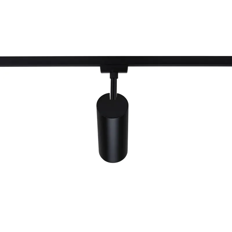Paulmann URail – spot szynowy LED Theron, czarny, 4000 K, średnica 6 cm