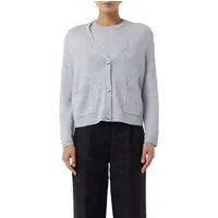 Comma Cardigan Light Grey Maat: 42 | Jassen Outlet | Dames | Grijs