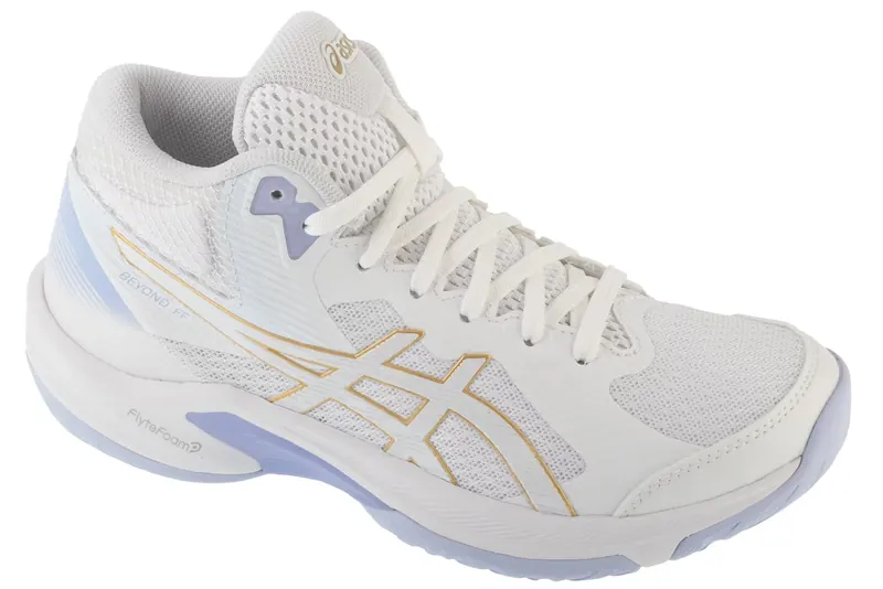 ASICS Beyond FF MT 1072A096-106, Damskie, Białe, buty do siatkówki, przewiewna siateczka, rozmiar: 39