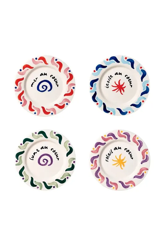 Octaevo zestaw talerzy Cala Secreta 22 cm 4-pack