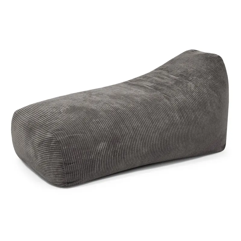 Ciemnoszary sztruksowy worek do siedzenia Snug Long 140 – SLOWDOWN
