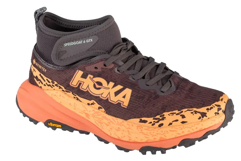 Hoka W Speedgoat 6 Mid GTX 1155153-GGV, Damskie, Fioletowe, buty do biegania, tkanina, rozmiar: 38
