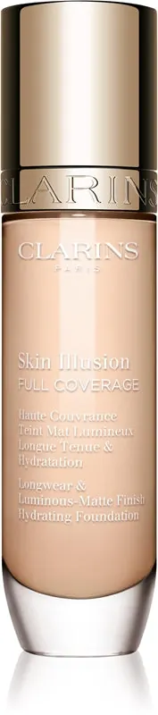 Clarins Skin Illusion Hydrating podkład o wysokim kryciu kolor 100C 30 ml