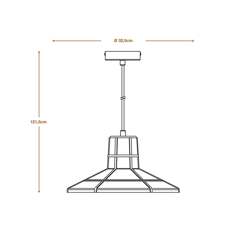 Lampa wisząca LEDVANCE Concrete Sala, beton, ciemnoszary