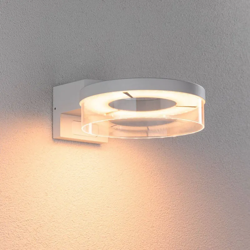 Paulmann Smart Sensor kinkiet zewnętrzny Capera, biały CCT IP44