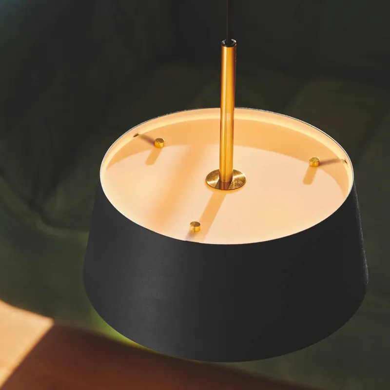 Lampa wisząca Clasi 30 czarna z dyfuzorami