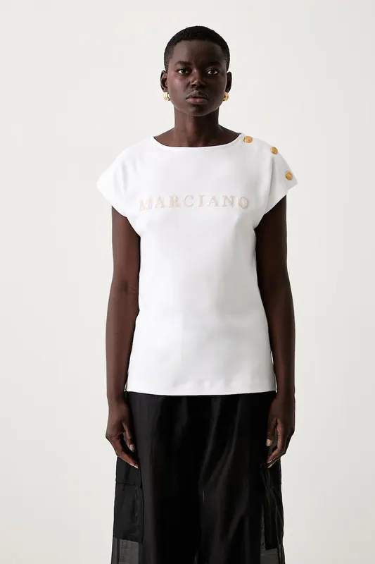 Marciano by Guess T-shirt damski bawełniany NEW LYRIS