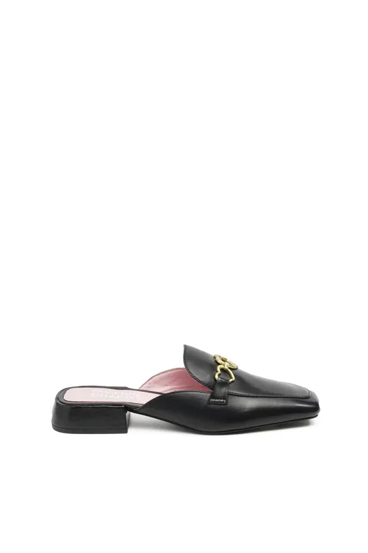 Fabienne Chapot Pennie Slip-in Loafer Black Maat: 41 | Instappers Outlet | Dames | Zwart