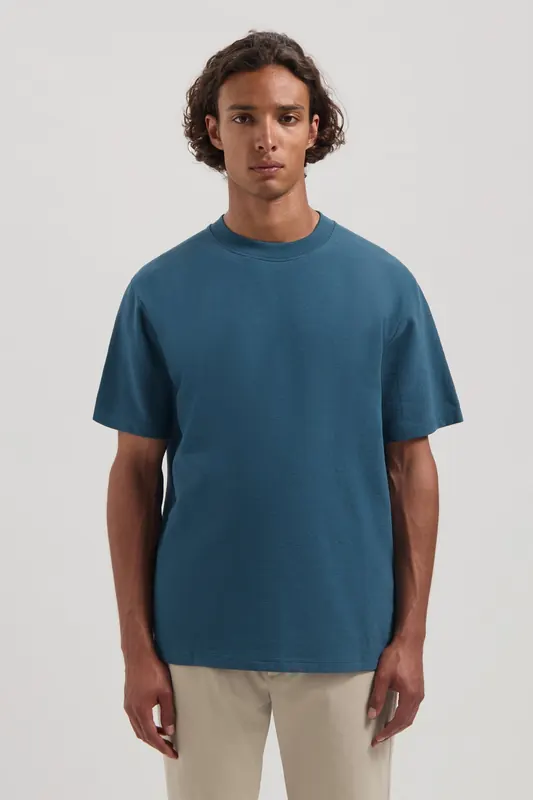 Dstrezzed Ds_lasse Tee Deep Dive Maat: XL | Basic T-Shirts Outlet | Heren | Blauw